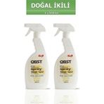 OBST Sprey Limon Tuzu Limon Ferahlığı Mutfak,banyo,tuvalet Için Doğal Temizlik 2'li Paket (2 x 500 Ml)