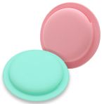 Obyllato Kendinden yapışkanlı Airtag kılıfı, silikon koruyucu kılıf, Apple Air Tag Sticker Case ile uyumlu, TV uzaktan kumanda cüzdanı, araba, bisiklet, bagaj, drone kamera, cep telefonu için (2'li