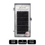 Ocean 0.05C Natural Kıvrım 9 Mm Soft Eyelash Takma Kirpik 16'Lı