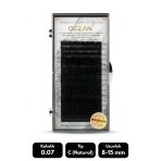Ocean 0.07C Natural Kıvrım Mix Soft Eyelash Takma Kirpik 16'Lı
