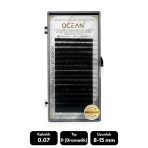 Ocean 0.07D Dramatik Kıvrım Mix Soft Eyelash Takma Kirpik 16'Lı