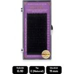 Ocean 0.10C Natural Kıvrım 11 mm Soft Eyelash Doğal Ipek Kirpik 16'lı - Siyah