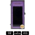 Ocean 0.10C Natural Kıvrım 13 mm Soft Eyelash Doğal Ipek Kirpik 16'lı - Siyah