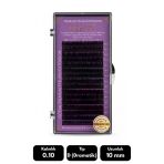 Ocean 0.10D Dramatik Kıvrım 10 Mm Soft Eyelash Takma Kirpik 16'Lı
