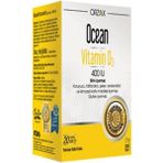 Ocean 20 ML Vitamin D3 Sprey 400 IU Çocuklar ve Yetişkinler İçin Uygun Doğal Takviye