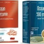 Ocean Curcumin 30 Kapsül + Ocean 500 mg Omega-3 Balık Yağı 60 Kapsül