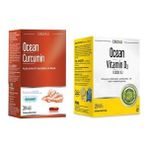 Ocean Curcumin 30 Kapsül + Vitamin D3 1000 Iu 20ml Ikili Set