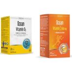 Ocean D3 1000 Iu Damla 50 Ml+Ocean 1000 Mg C Vitamin 30 Tablet