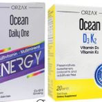Ocean D3 K2 20 ml Damla + Daily One Energy 30 Tablet