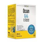 Ocean D3k2 Damla 20 Ml + Ocean Plus 1200 Mg 50 Kapsul