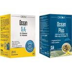 Ocean D3k2 Damla 20 ml + Plus 50 Kapsül
