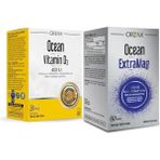 Ocean Extramag 60 Tablet + Vitamin D3 400 IU 20 ml Damla