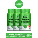 Ocean Gummies Apple Cider Vinegar 3x60 Çiğnenebilir Jel Form