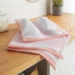 Ocean Home 3 Adet Pembe Ayakkabı Yıkama Filesi