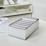 Ocean Home 7 Bölmeli Gri Çizgili 22x41,5x12 cm Çekmece İçi Düzenleyici