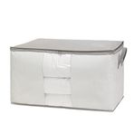 Ocean Home 75x40x40 cm Mega Boy Pvc Pencereli Gri Çizgili Stuff Things Hurç