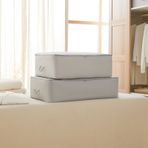 Ocean Home Textile 2Li Gri Baliksirti Baza Alti Hurc Set
