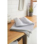 Ocean Home Textile 3 Adet Gri Fermuarlı Ayakkabı Çamaşır Yıkama Filesi Torbası 35x40