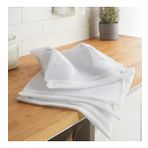 Ocean Home Textile 3'lü Beyaz Renk Ayakkabı Yıkama Filesi Set