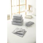 Ocean Home Textile 7'li Yıkanabilir Gri Renk Paraşüt Kumaş Bavul İçi Düzenleyici Set