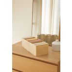 Ocean Home Textile 8 Bölmeli Bej Balıksırtı Dolap Çekmece İçi Akordiyon Tipi Katlanır Çamaşır Düzenleyici Organizer