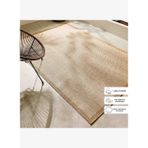 Ocean Home Textile 80x200 cm Leke Tutmaz İç Dış Mekan Bej Renk Balıksırtı Halı Kilim