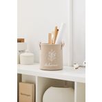 Ocean Home Textile Bej Dolap Içi Çamaşır Çocuk Odası Oyuncak Düzenleyici Katlanır Saklama Sepeti Organizer Saksı 20x20