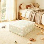 Ocean Home Textile Çocuk Odası Dinozor Destekli Kutu Hurç 45 X 55 X 18 Cm Yeşil