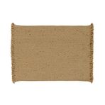 Ocean Home Textile Saçaklı Jüt Halat Çok Amaçlı Dekoratif İç Dış Kapı Önü Paspası 74x50 cm çap