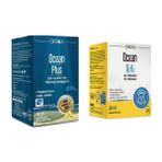 Ocean Limon Aromalı Plus Omega 3 1200 Mg 30 Kapsül Balık Yağı + D3 Ve K2 Vitamini Damla 20 Ml