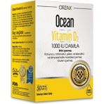 Ocean Ocean D3 Vitamin 1000ıu Damla 50ml / Ocean Vitamin D3 Damla 1000 Iu 50 Ml Orzaxd3 Vitamin