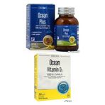 Ocean Ocean Plus Omega3 1200mg 50 Kapsül Ve Ocean Vitamin D3 1000ıu Damla 50ml