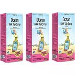 Ocean Omega 3 Karışık Meyve Aromalı 3x150 ml Şurup Balık Yağı