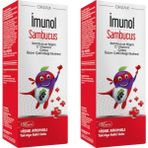 Ocean Orzax Imunol Sambucus Nigra Vişne Aromalı Şurup 2 x 150 ml