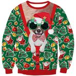 Ocean Plus B0CPJ67C94 Erkek Noel köpeği Ceket