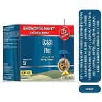 Ocean Plus Balık Yağı Omega3 1200 Mg 100 Softjel Kapsül Ekonomik Paket