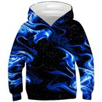 Ocean Plus Yıldızlı Gökyüzü Mavi Yıldızlı Gökyüzü Erkek Çocuk Sweatshirt