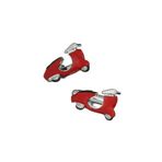 Ocean Pole OPKSKD Kırmızı Scooter Erkek Kol Düğmesi