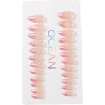 Ocean Profesyonel Takma Tırnak Seti French Pink EBAY-205 - Çok Renkli