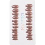 Ocean Profesyonel Takma Tırnak Seti Glazed Chocolate EBAY-212 - Çok Renkli