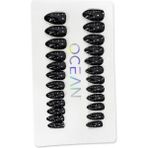 Ocean Profesyonel Takma Tırnak Seti Glazed Dark EBAY-208 - Çok Renkli