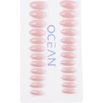 Ocean Profesyonel Takma Tırnak Seti Glazed Pink EBAY-204 - Çok Renkli