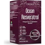 Ocean Resveratrol 200 Mg 30 Kapsül Türkiye Menşeli Ampul İçerikli Yüksek Kalite Takviye - Ada Çayı