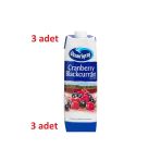 Ocean Spray Cranberry Blackcurrant 1 Lt* 3 Adet