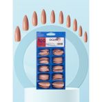 Ocean Stiletto 100LÜ Takma Tırnak (Kesilebilir, Törpülenebilir, Oje Sürülebilir) - Koyu Pembe