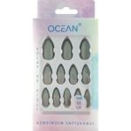 Ocean Tak ve Çık Takma Tırnak [mat Gri]