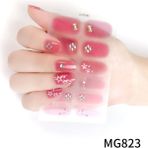 Ocean Tırnak Oje Sticker, Tırnak Dövmesi, Kolay Uygulanabilir, 12'li Nail Art Set