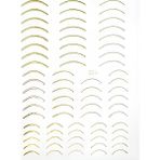 Ocean Tırnak Sticker Nail Art Protez Tırnak Kalıcı Oje Süsleme Tırnak Dövmesi - 12