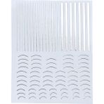 Ocean Tırnak Sticker Nail Art Protez Tırnak Kalıcı Oje Süsleme Tırnak Dövmesi - 9