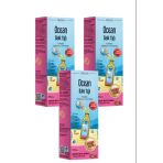 Ocean Tutti Frutti Karışık Meyve Aromalı Balık Yağı Şurup 150 Ml 3 Adet